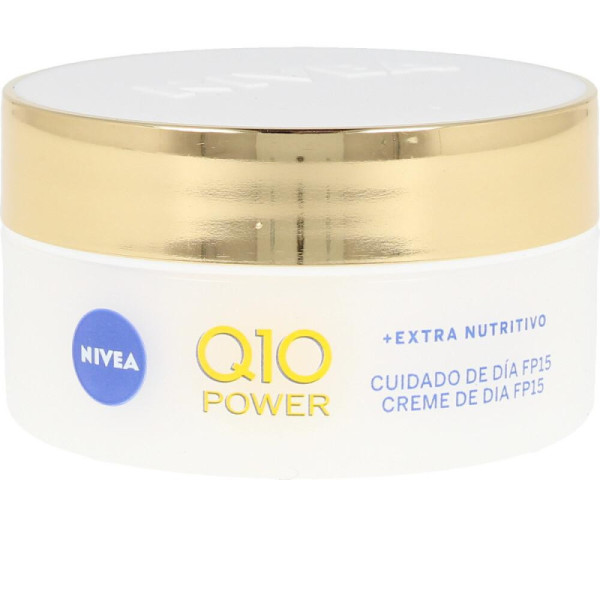 Nivea Q10+ Crema Viso Anti Wrinkle Extra Nutriente Idratazione Intensa E Protezione 50 ml