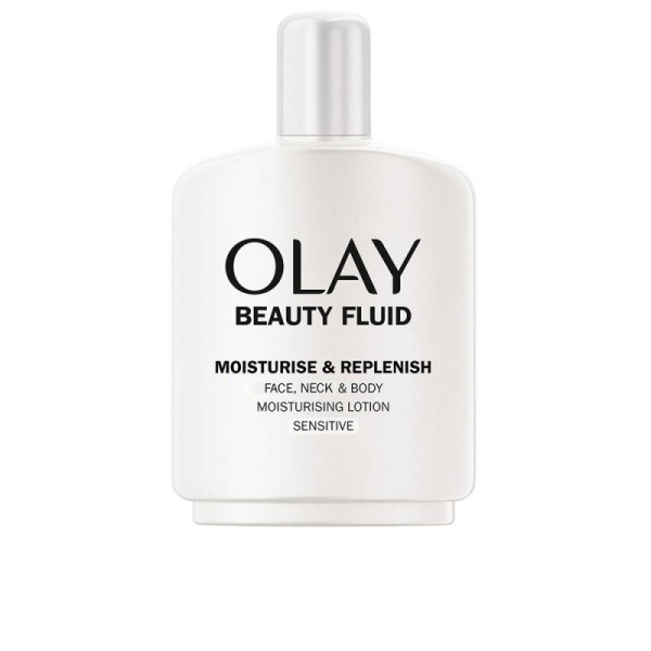 Olay Beauty Fluid Fluido Viso Idratante Per Pelle Sensibile Idratazione Delicata 24 Ore 200 ml