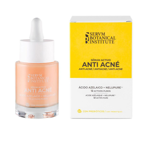 Servm Botanical Institute Serum Activo Anti Acne Serum Bellezza Naturale Quotidiana 30 ml