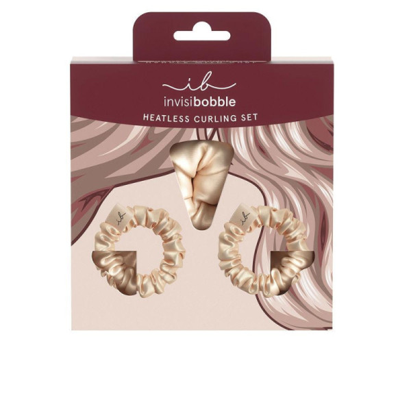 Invisibobble Invisibobble Heatless Curling Set Di Arricciatura Ricci Naturali Senza Calore 3 pz