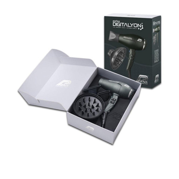 Parlux Digitalyon Anthracite Asciugacapelli Tecnologia Ionica 4 pz