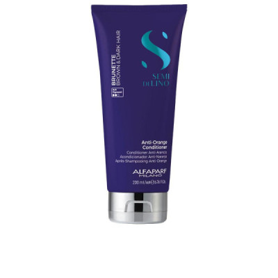 Alfaparf Milano Semi Di Lino Balsamo Brunette Brown And Dark Neutralizza Toni Arancioni 200 ml