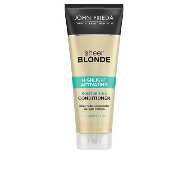John Frieda Sheer Blonde Balsamo Idratante Capelli Biondi Lucentezza Naturale 250 ml