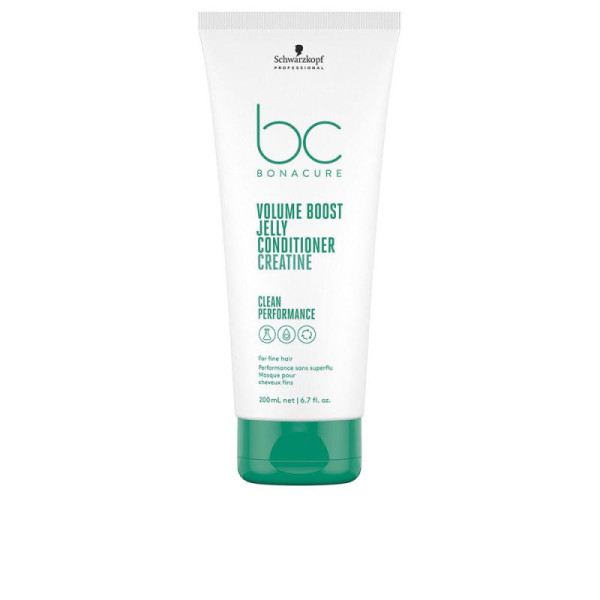 Schwarzkopf Bc Volume Boost Balsamo Jelly Capelli Fini Volume Leggero Vegano 200 ml