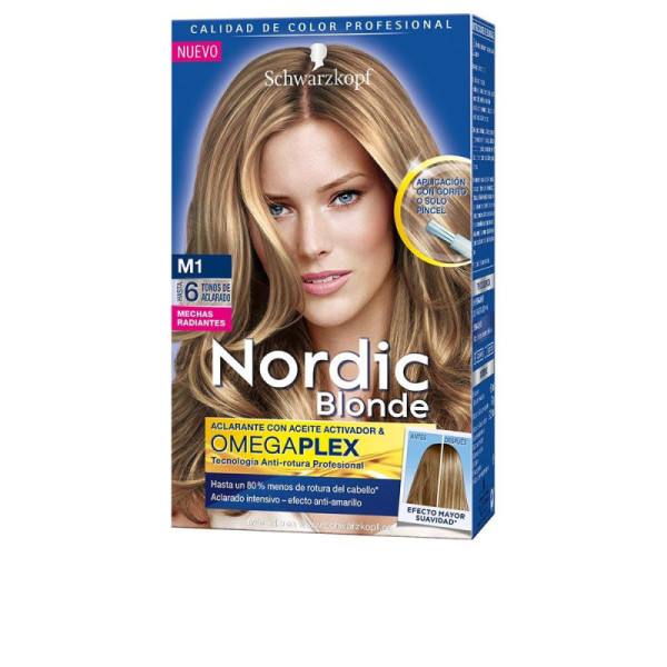 Schwarzkopf Mass Market Nordic Blonde M1 Kit Evidenziatore Capelli Radianti Subito