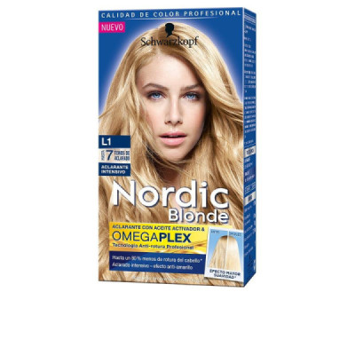 Schwarzkopf Mass Market Nordic Blonde Trattamento Schiarente Intensivo Capelli Luminosi Protetti 5 u