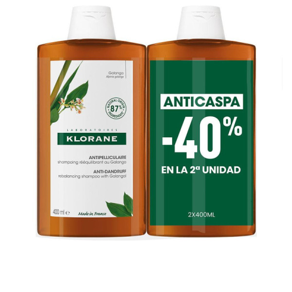 Klorane Galanga Shampoo Ribilanciante Anti Forfora Cuoio Capelluto Rinnovato 400 ml