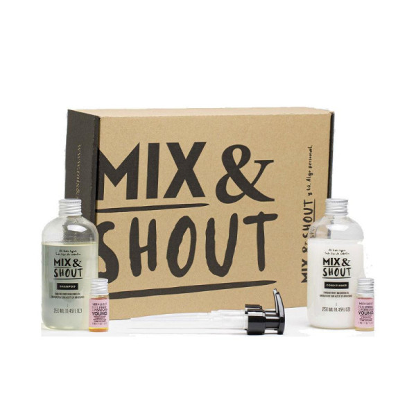 Mix & Shout Rutina Set Cura Capelli Scalp Health Booster 4 pz