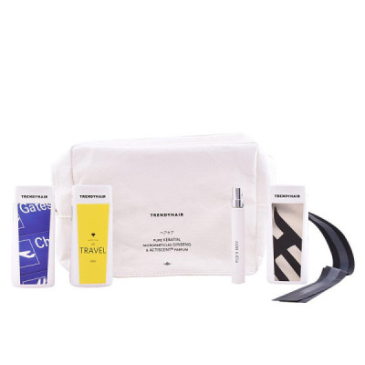 Trendy Hair Travelclass Deluxe Edition Kit Cura Capelli Capelli Sani E Luminosi 5 pz