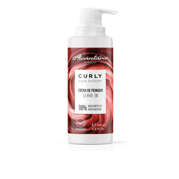 Alcantara Curly Hair System Crema Leave In Styling Capelli 200 ml