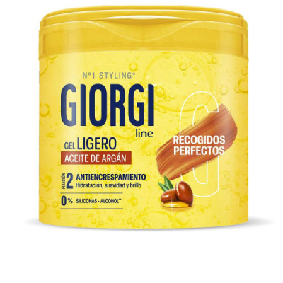 Giorgi Line Gel Ligero Gel Fissante Per Capelli Look Perfetto Sempre 400 ml