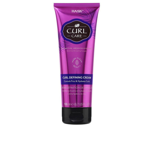 Hask Curl Care Crema Definente Per I Ricci Controllo Frizz E Nutrimento 198 ml