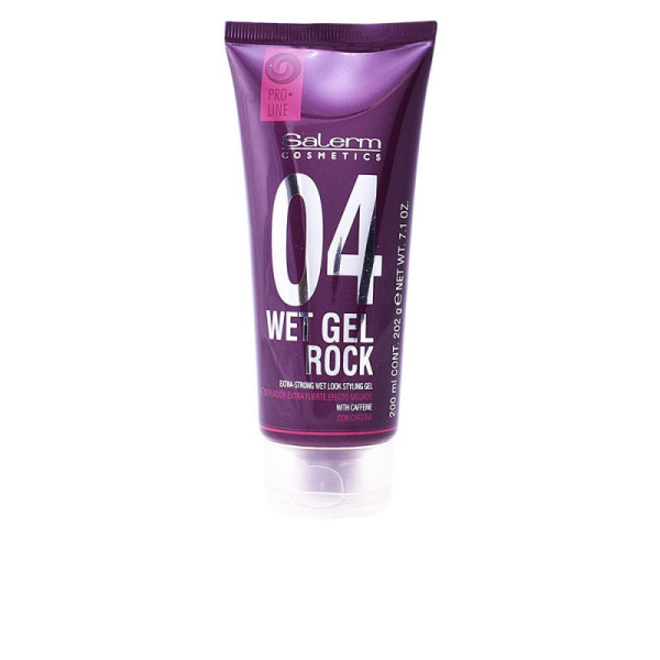 Salerm Wet Gel+ Gel Per Capelli Extra Strong Fissaggio Duraturo Look Bagnato 200 ml