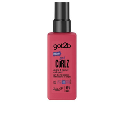 Schwarzkopf Mass Market Got2B Curl Spray Definisce E Protegge Capelli Vegan Ingredienti Naturali 150 ml