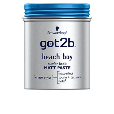 Schwarzkopf Mass Market Got2B Pasta Opaca Per Capelli Look Surfer Stile Spiaggia 100 ml