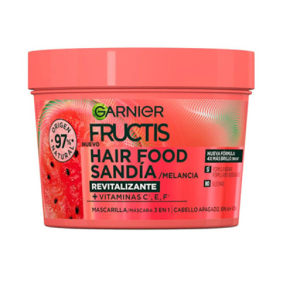 Garnier Fructis Hair Food Maschera Rivitalizzante All'Anguria Nutrimento Naturale 350 ml