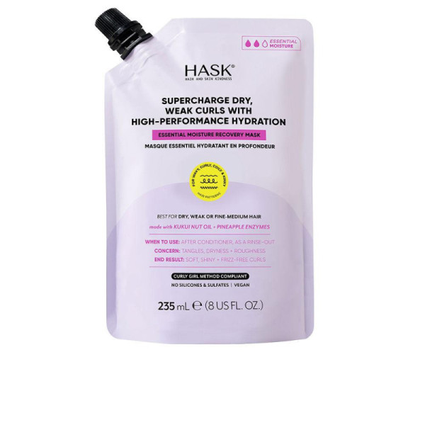 Hask Texture Maschera Capelli Idrata Senza Appesantire 235 ml