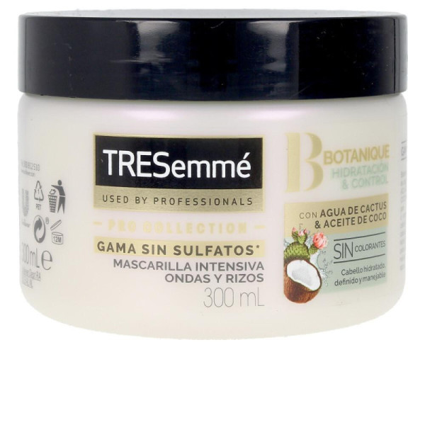 Tresemme Botanique Agua Cactus & Coco Maschera Capelli Nutriente Idratazione Naturale 300 ml