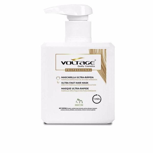 Voltage Cosmetics Tratamientos Capilares Voltage Maschera Per Capelli Ultra Rapida Risultati Rapidi Straordinari 500 ml