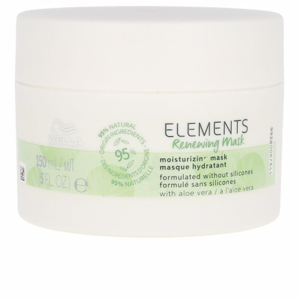 Wella Professionals Elements Maschera Capelli Rinnovante Idratante Capelli Setosi 150 ml