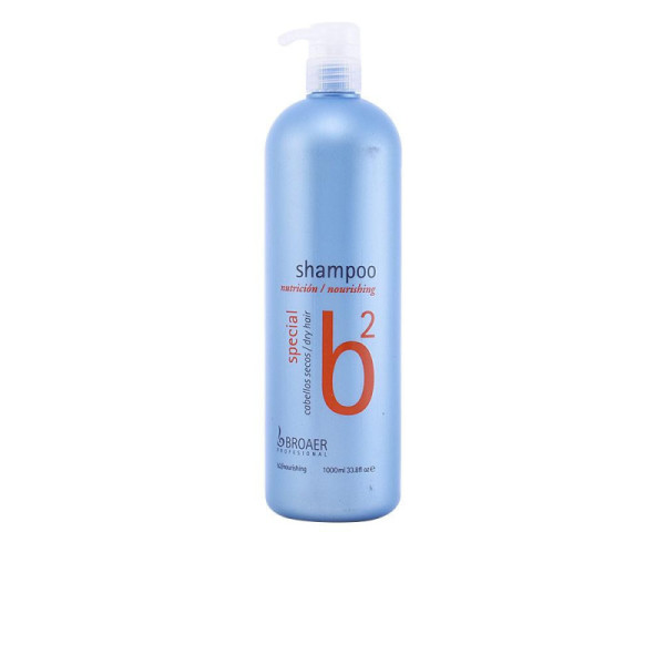 Broaer B2 Shampoo Nutriente Per Capelli Secchi Danneggiati Ripara E Nutre 1000 ml