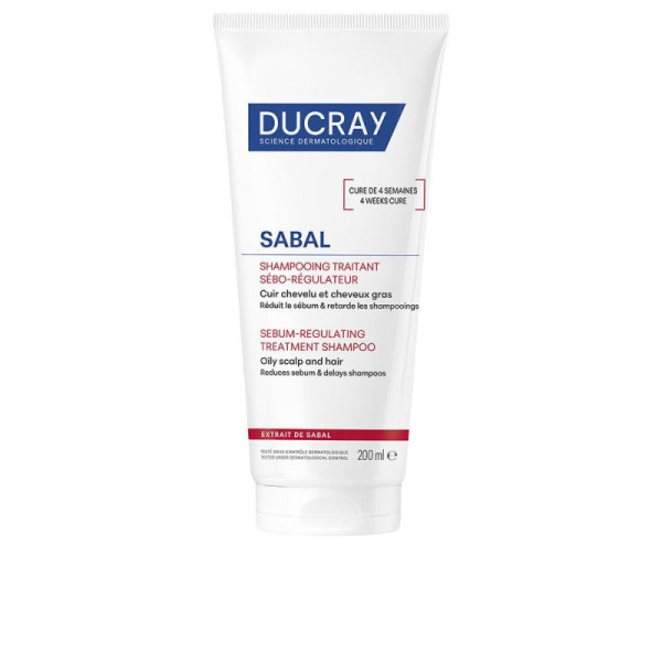 Ducray Nutricerat Shampoo Capelli Oleosi Controllo Sebo Efficace 200 ml