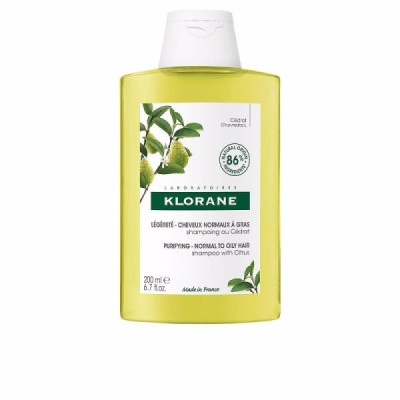 Klorane Klorane Cédrat Shampoo Leggero Per Capelli Normali E Grassi Capelli Leggeri E Freschi 200 ml