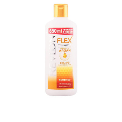 Revlon Mass Market Flex Revlon Shampoo Nutriente Per Capelli Secchi Con Olio Di Argan 650 ml