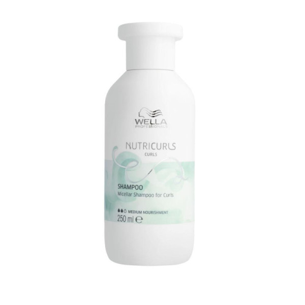 Wella Professionals Nutricurls Shampoo Per Capelli Ricci E Onde Ricci Perfetti Senza Frizz 250 ml