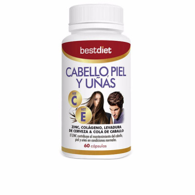 Best Diet Complementos Alimenticios Capsule Per Capelli Pelle E Unghie Bellezza Naturale 60 caps