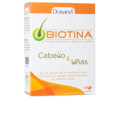 Drasanvi Biotina Integratore Cosmetico Per Capelli E Unghie Forti 45 comprimidos