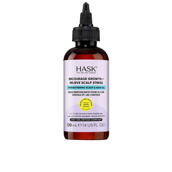 Hask Texture Olio Capillare Rinforzante Per Cuoio Capelluto Equilibrio E Idratazione Totale 120 ml
