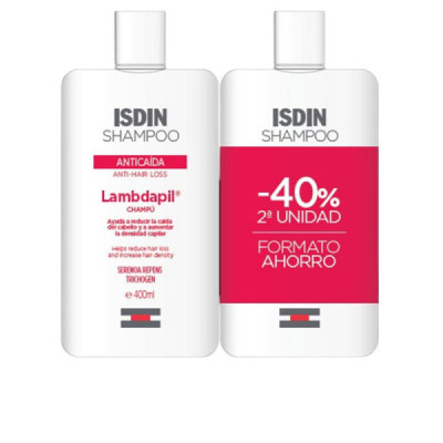 Isdin Lambdapil Shampoo Anti Caduta Stimola Crescita Capillare 400 ml