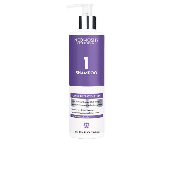 Neomoshÿ Blonde Ultraviolet Ω9 Shampoo Nutrimento Immediato Lucentezza 300 ml
