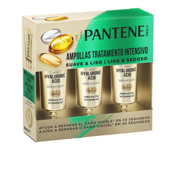 Pantene Suave Y Liso Ampolle Per Capelli Capelli Setosi E Lucenti 15 ml