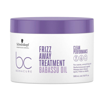 Schwarzkopf Bc Frizz Away Trattamento Capelli Anti Crespo 72 Ore 500 ml