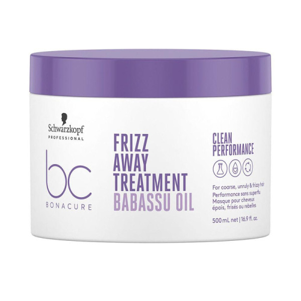 Schwarzkopf Bc Frizz Away Trattamento Capelli Anti Crespo 72 Ore 500 ml