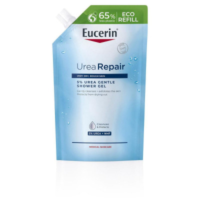 Eucerin Urearepair Gel Doccia Per Pelle Rinnovata Pulizia Delicata Ed Esfoliante 400 ml