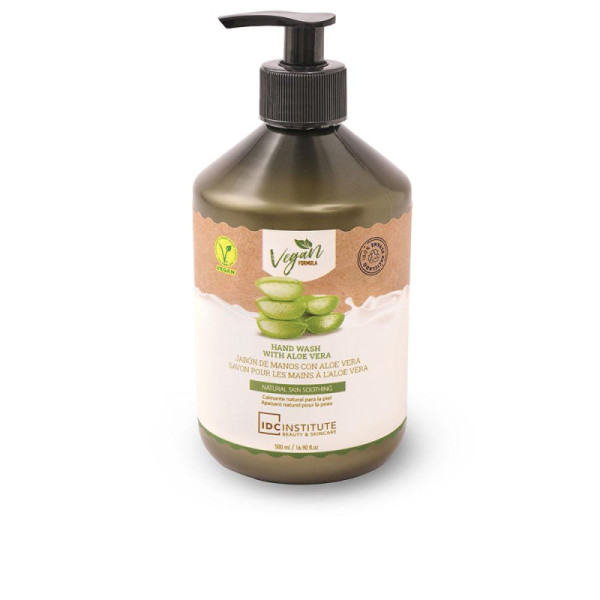 Idc Institute Aloe Vera Sapone Liquido Per Le Mani Vegan E Riciclato 500 ml