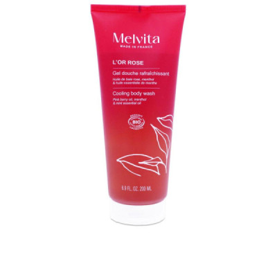 Melvita L'Or Rose Gel Doccia Rinfrescante Per Pelle Rivitalizzata In Profondità 200 ml