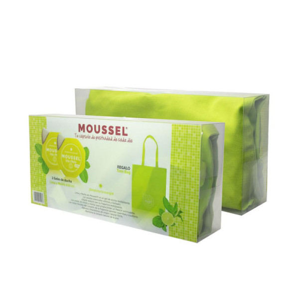 Moussel Moussel Gel Set Gel Doccia Energizzante Agrumato Naturale 3 pz
