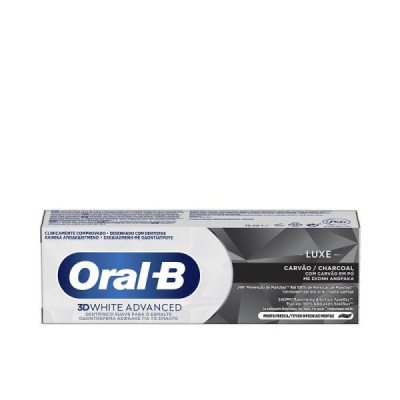 Oral-B 3D White Dentifricio Al Carbone Sorriso Brillante Ogni Giorno 75 ml
