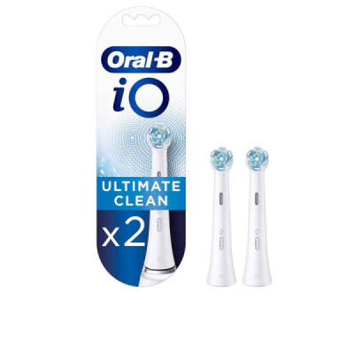 Oral-B Io Ultimate Clean Testine Per Spazzolino Pulizia Dentale Efficace 2 u