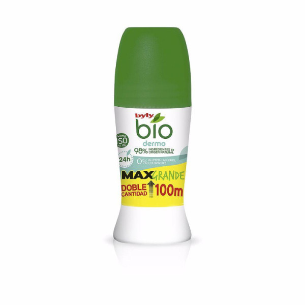 Byly Bio Natural 0% Deodorante Roll On 98% Ingredienti Naturali 100 ml
