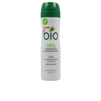 Byly Bio Natural 0% Deodorante Spray Protezione Naturale Senza Residui 75 ml