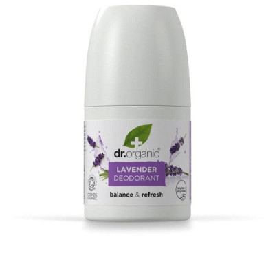 Dr Organic Lavanda Deodorante Roll On Freschezza Naturale Senza Alluminio 50 ml