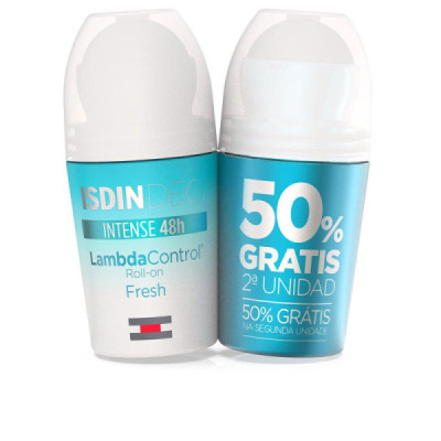 Isdin Lambda Control Deodorante Roll On Intense 48H Fresh Duo Protezione Fresca E Duratura 50 ml