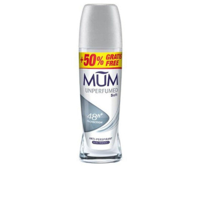 Mum Sensitive Care Deodorante Roll On Senza Profumo Protezione Naturale Per Pelle Sensibili 75 ml