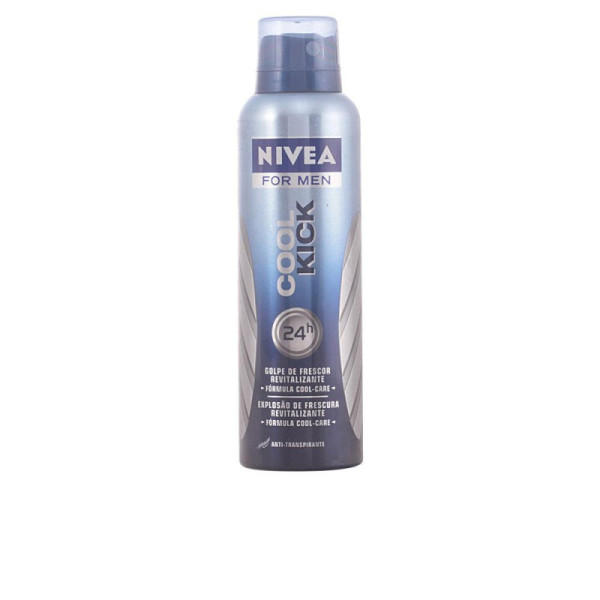 Nivea Nivea Men Men Cool Kick Deodorante Spray Freschezza Che Dura 200 ml