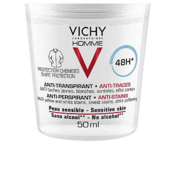 Vichy Vichy Homme Deodorante Roll On Protezione 48 Ore 50 ml
